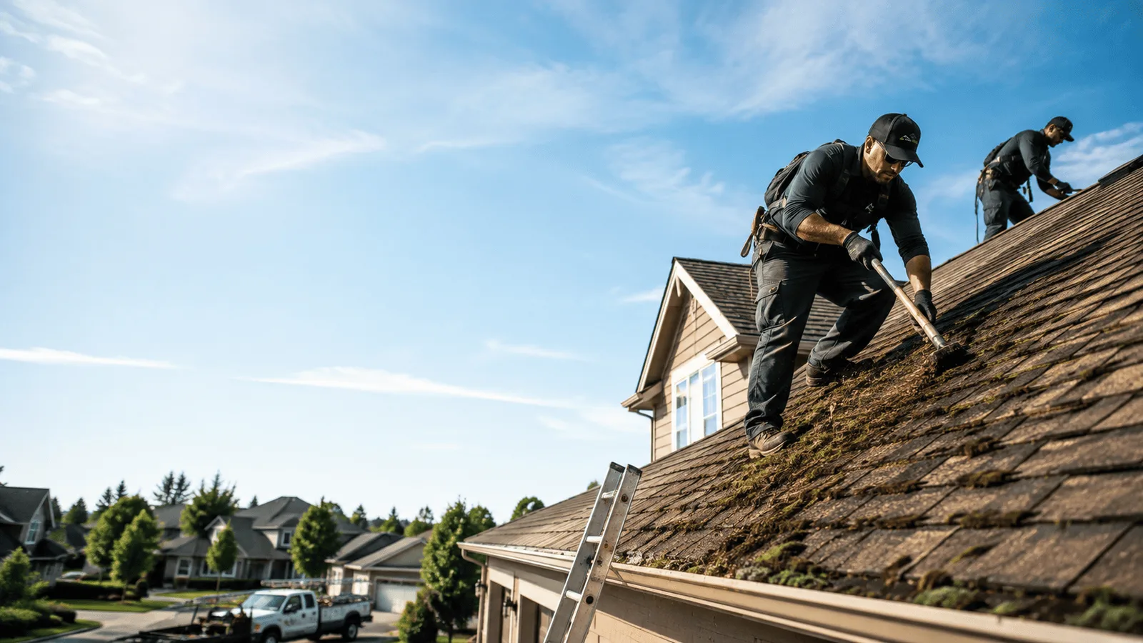 Roof Moss Removal in Crane, IN near me